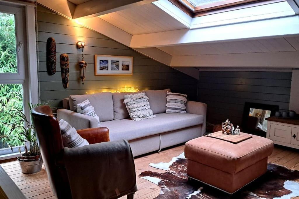 Comfortable Chalet In A Unique Location In Forest Essen Dış mekan fotoğraf
